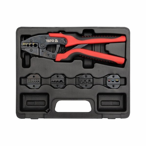 YATO CONNECTOR PLIERS + 5 DIES 2245