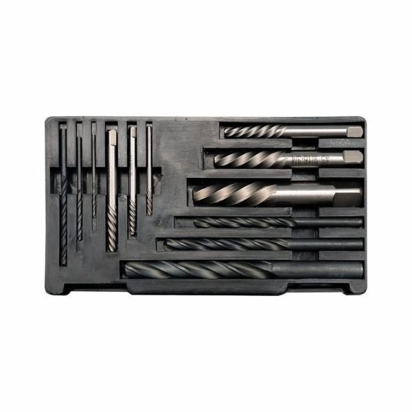Screwdriver for broken screws and HSS drill bits for meta...