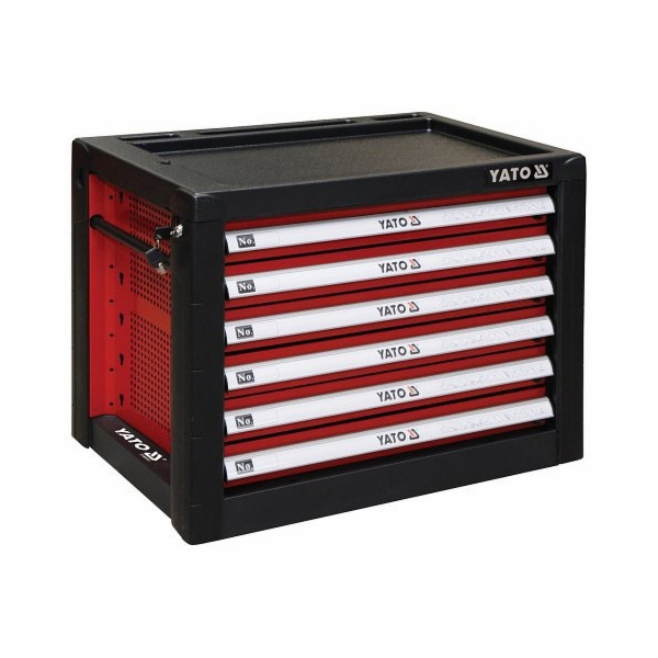 Servisní skříň Yato se 6 zásuvkami 690x465x535mm (YT-09155)