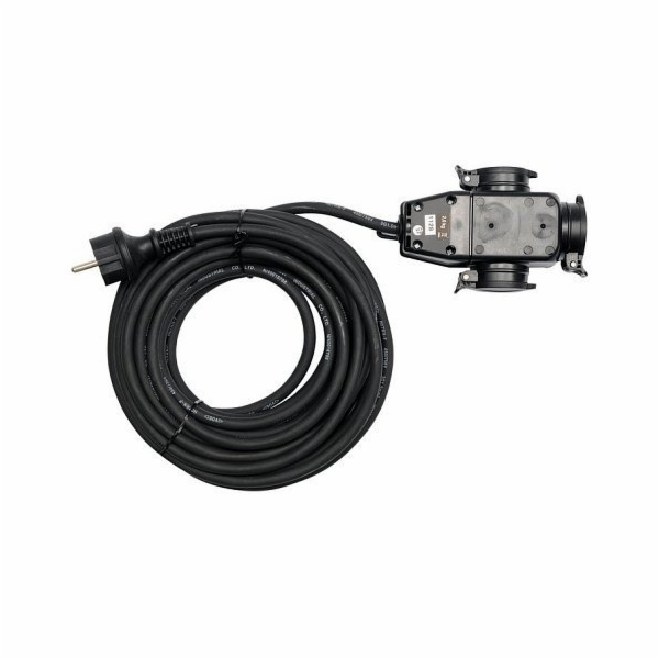 Prodlužovací kabel Yato YT-8116 10m, 3 zásuvky