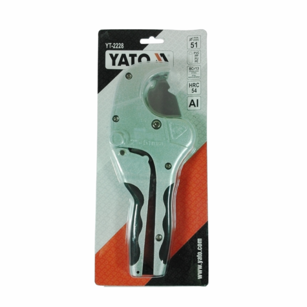 Řezač PVC trubek 51mm YATO YT-2228