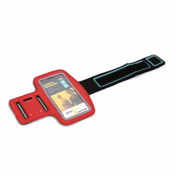 Pouzdro PLATINET sportovní popruh na paži smartphone červ...