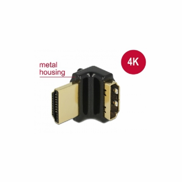 DeLOCK HDMI-A samec > HDMI-A samice 4K, adaptér