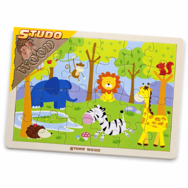 BABU - Puzzle safari 24 ks