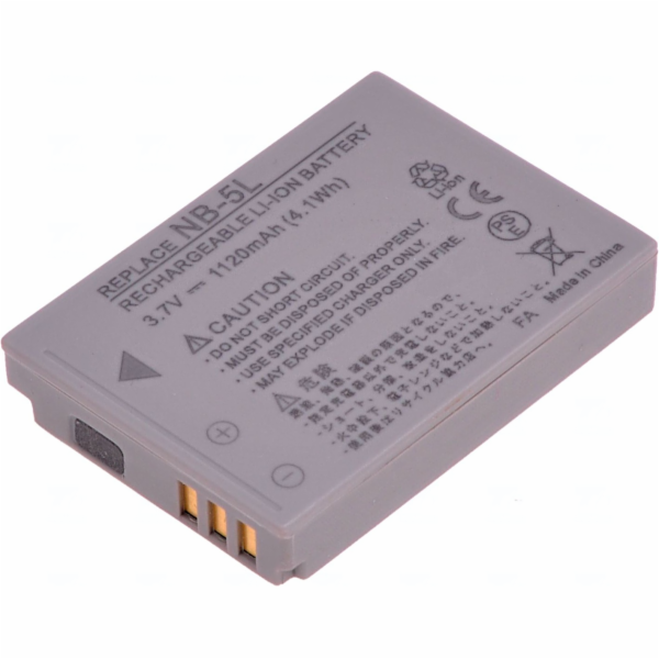 Baterie T6 Power pro Canon NB-5L, 1100mAh, 4,1Wh