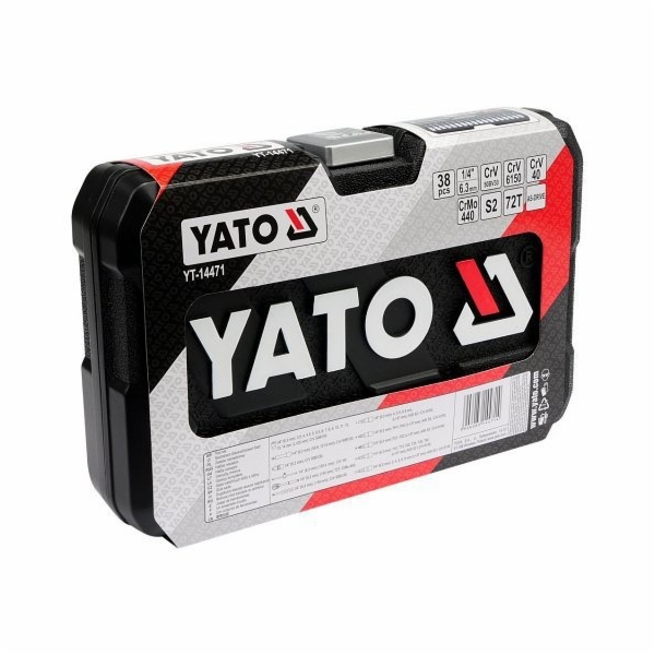 Yato YT-14471 Gola sada Yato 1/4" 38 ks XS YT-14471