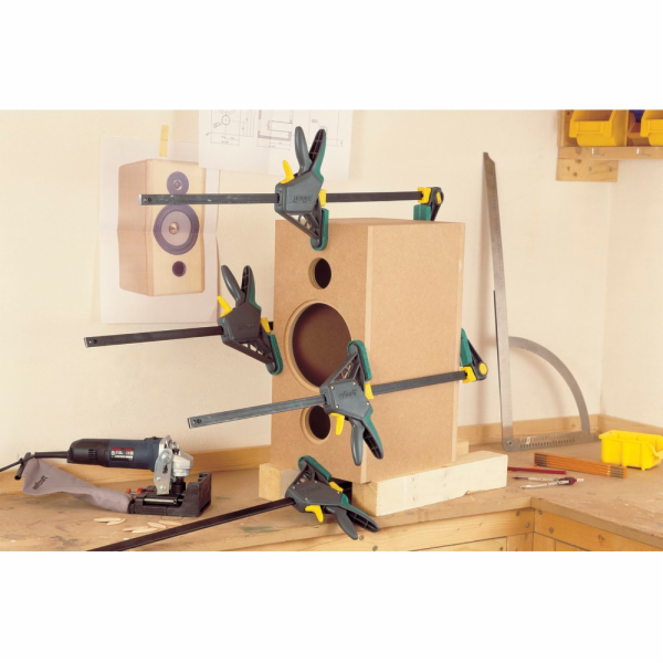 Wolfcraft Jednoruční svěrka EHZ PRO 100-700 WOLFCRAFT 303...