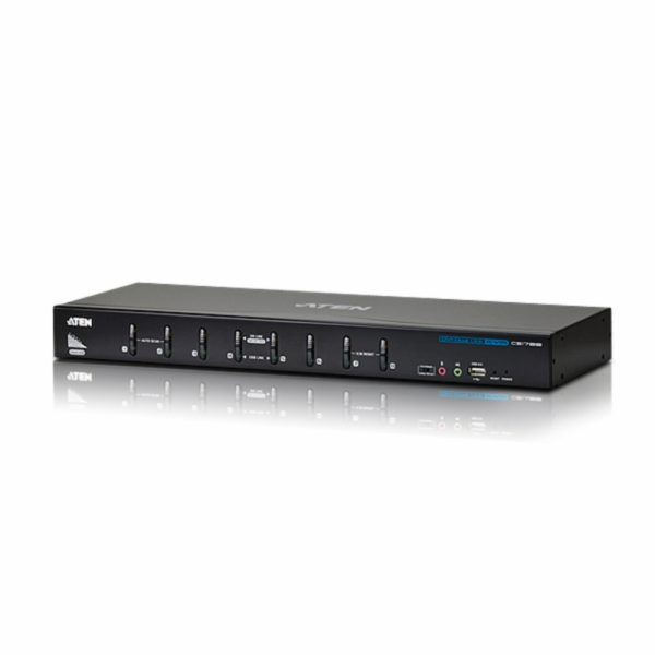 ATEN CS1788-AT-G 8 PORT USB DVI DUAL LINK KVM SWITCH W/1....