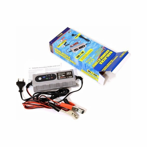 Nabíječka mikroprocesor 4,2Amp 6/12V PB/GEL max. 120Ah CO...