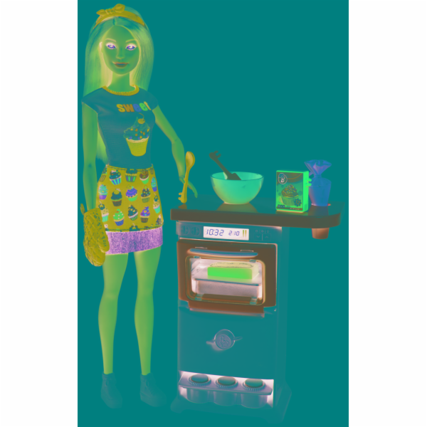 Barbie Bakery Chef Doll and Playset