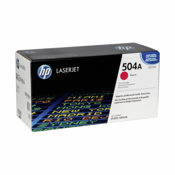 HP 504A Magenta LJ Toner Cart, CE253A (7,000 pages)