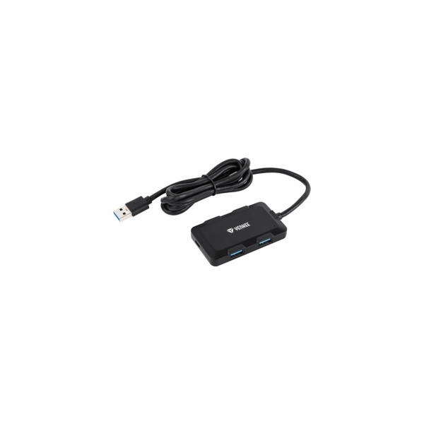YENKEE YHB 4341BK Hub 4x USB 3.0 černý