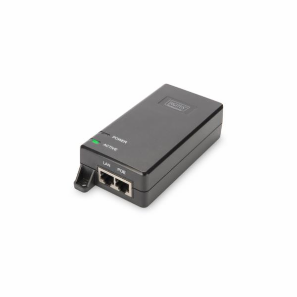 Zasilacz/Adapter PoE+ 802.3at, max. 48V 30W Gigabit 10/10...