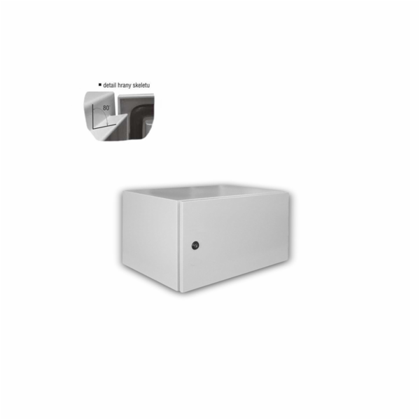 Datacom 19 Datacom 19"venkovní rozvaděč 4U/600x400 IP65 šedý