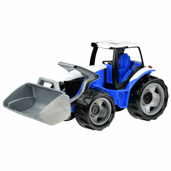 Lena Traktor se lžící 62 cm modro-šedý plast 02055