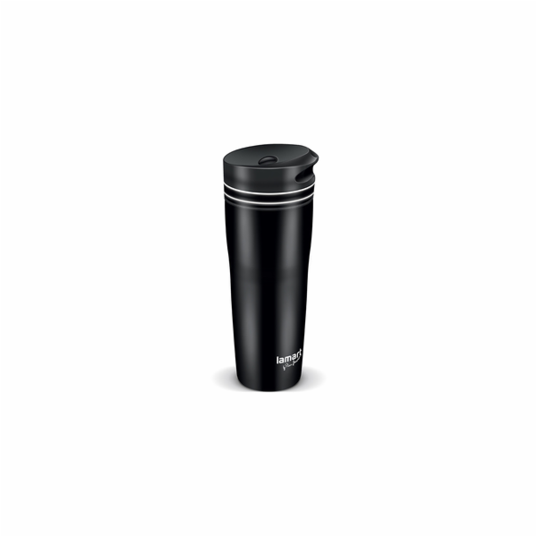 Lamart LT4049 Termohrnek MANQ, 360 ml, černá-bílá 