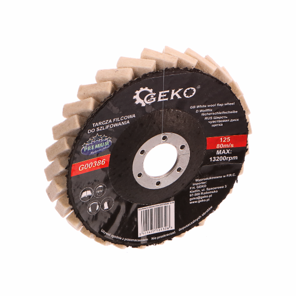 GEKO Lamelový kotouč překládaný 125mm GEKO