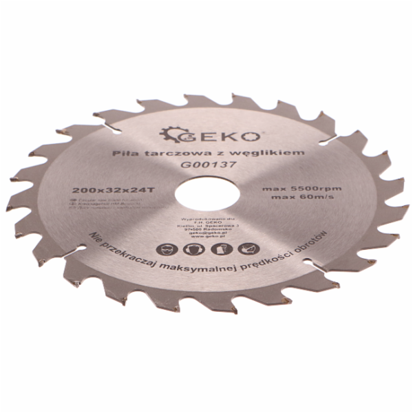GEKO Kotouč pilový vidiový, 200x32x24T GEKO