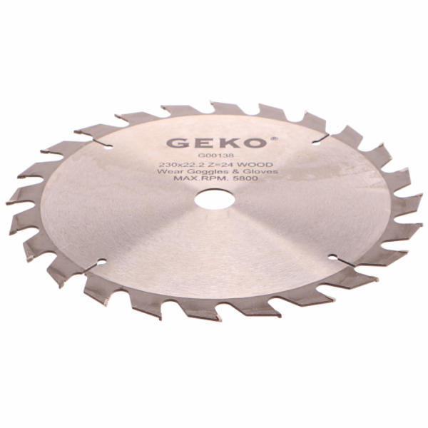 GEKO Kotouč pilový vidiový, 230x22x24T GEKO