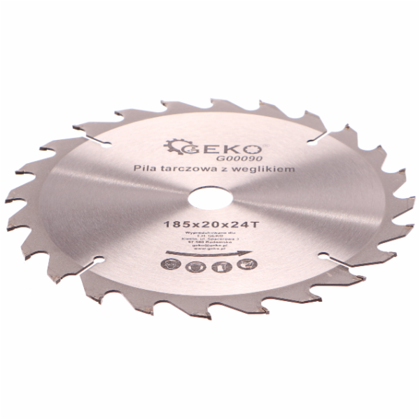 GEKO Kotouč pilový vidiový, 185x20x24T GEKO