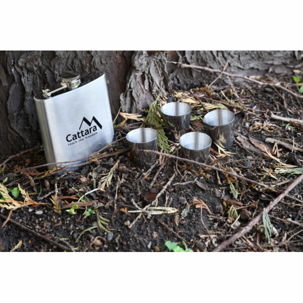 Láhev Cattara placatka 1 + 4 175ml