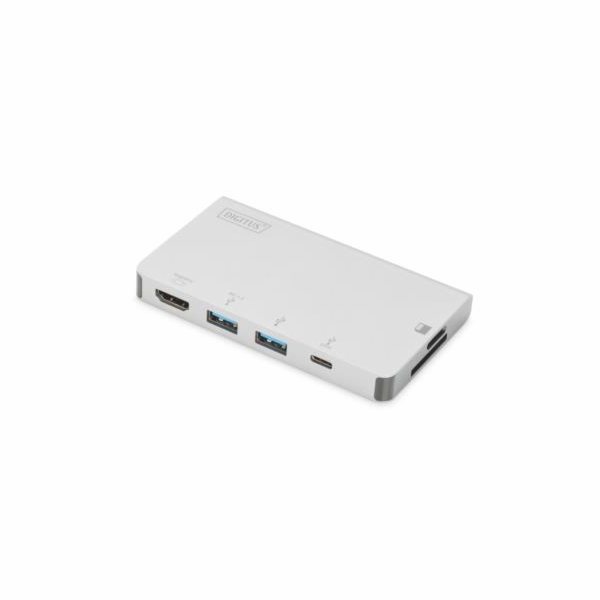 Digitus USB Type-C Multiport Travel Dock, dokovací stanice