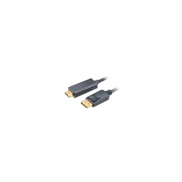AKASA Kabel 4K DisplayPort na HDMI active, adaptér, 1.8m