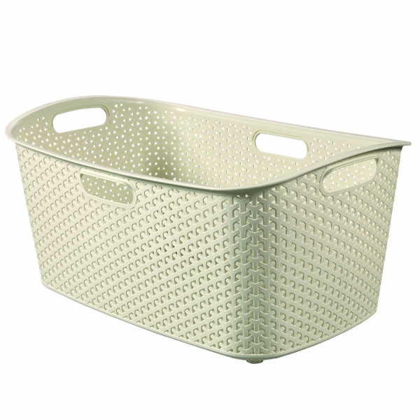 koš na čisté prádlo 47l,60x28x30 béžový MY STYLE