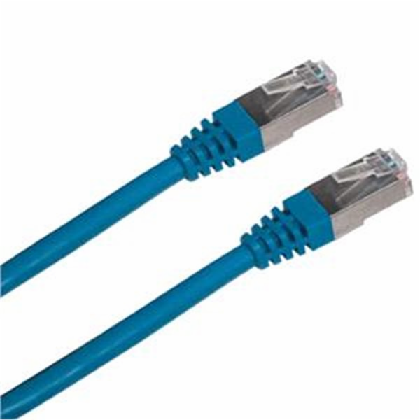 Patch kabel FTP Cat 6, 1m - modrý