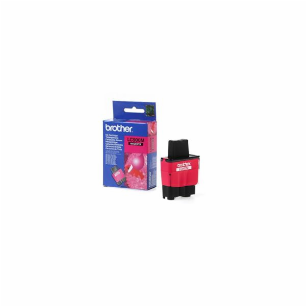 Brother LC-900M, cartridge purpurová (400 str.) 