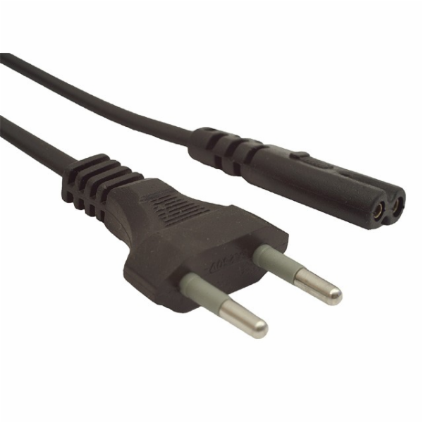 Gembird PC-184/2 napájecí kabel Černá 1,8 m Zásuvka typu ...