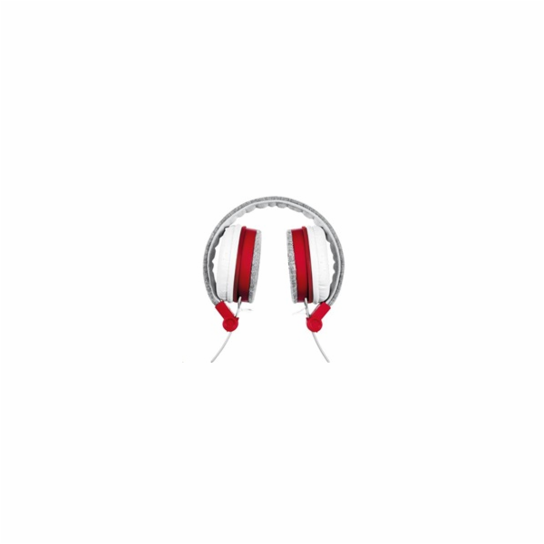 TRUST Sluchátka Fyber Headphone - grey/red