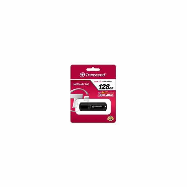 TRANSCEND Flash Disk 128GB JetFlash®700, USB 3.0 (R:90/W:...