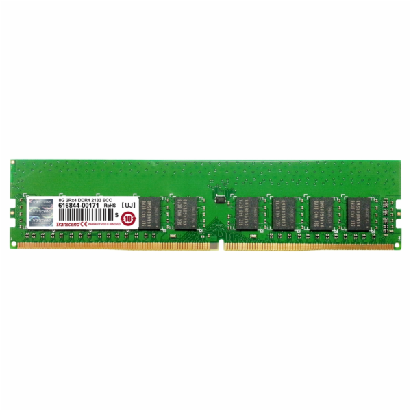 Transcend paměť 8GB DDR4 2133 ECC-DIMM 2Rx8 CL15 