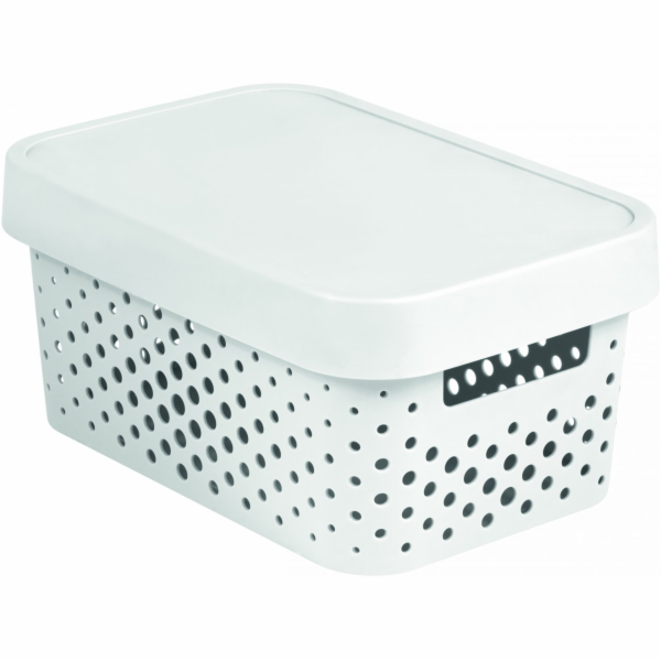 Nádoba CURVER, 4,5 l, bílá, 27×19×12 cm