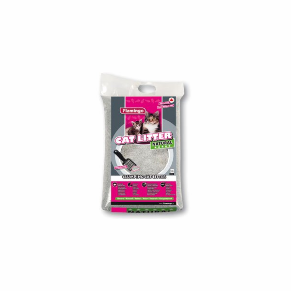 Flamingo Podestýlka pro kočky přírodní 15kg