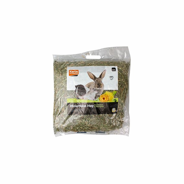 Flamingo Horské seno s pampeliškami 500g