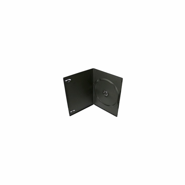 Obal 1 DVD 7mm slim černý - karton 100ks
