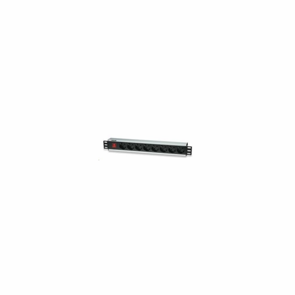 Intellinet 19" Rackmount 8-Way Power Strip - German Type,...