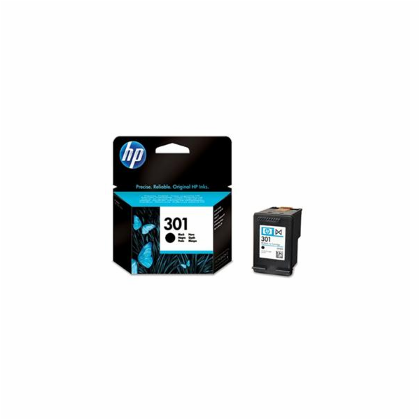 HP Ink Cartridge č.301 čierna