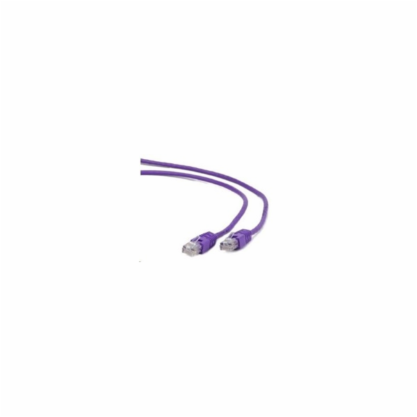GEMBIRD kabel patchcord CAT6 stíněný FTP 0,5m, fialový