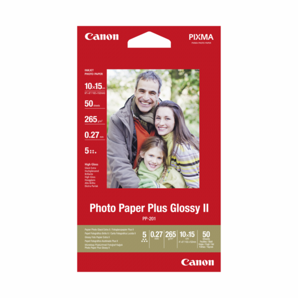 Canon PAPÍR PP-201 10x15cm 50ks (PP201)