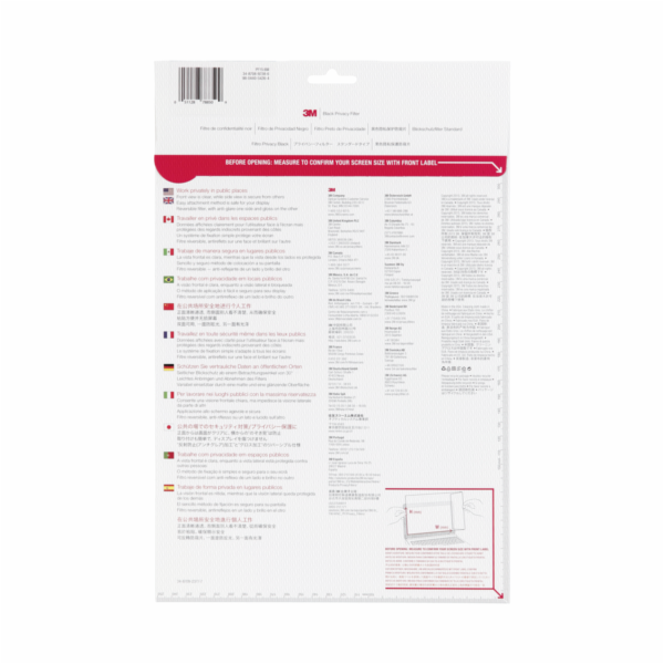 3M PF156W9B bezpecnostni filtr cerný pro 39,6cm (15,6 ) 16:9