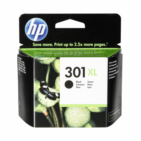 HP CH 563 EE Tintenpatrone schwarz No. 301 XL