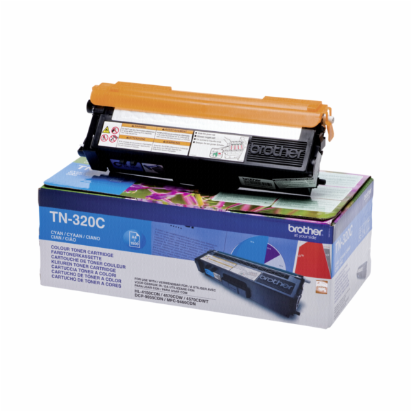 Brother TN-320C, toner cyan, 1 500 str.