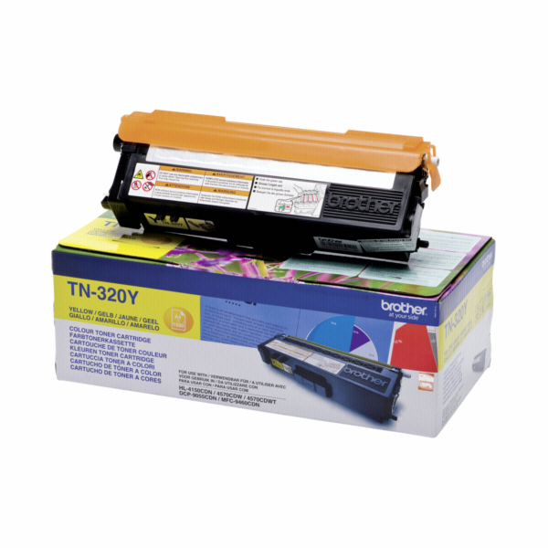 BROTHER Toner TN-320Y Yellow pre HL-4150CDN/HL4570CDW