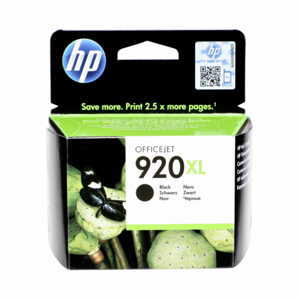 Černý inkoust HP č. 920XL (CD975AE)