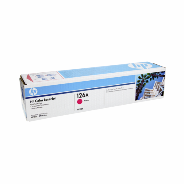 HP 126A Magenta LJ Toner Cart, CE313A (1,000 pages)