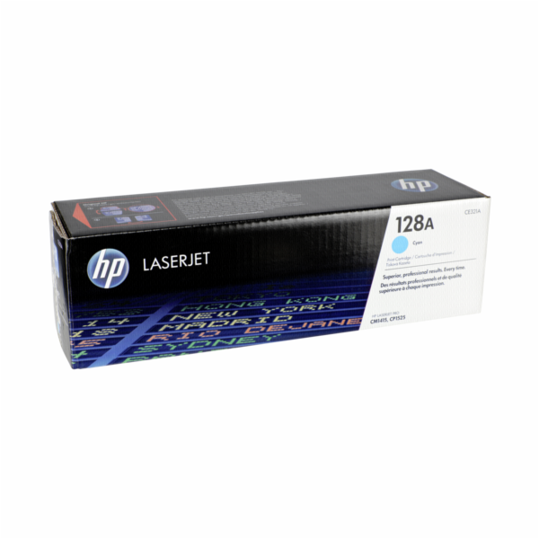 HP toner CE 321 A modra No. 128 A