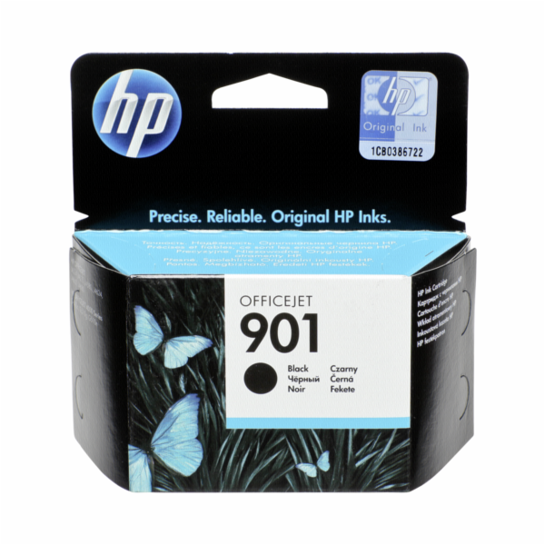 HP CC 653 AE cartridge cerna No. 901